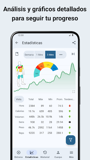 Diario Entrenamiento Fit Gym screenshot 3