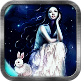 Moon Rabbit Live Wallpaper icon