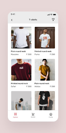 Safari - Fashion Shopping Screen 3