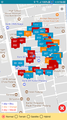 Pocket SIM PDAM Padang Screen 2