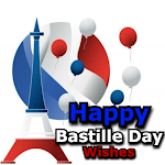 Cover Image of Download Happy Bastille Day Wishes  APK