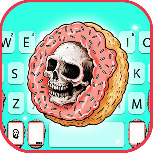 Skull Style Donut Keyboard The logo