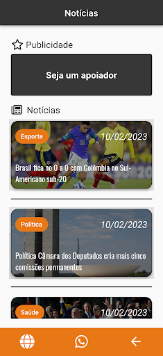 Rádio Mercedes FM Screen 3