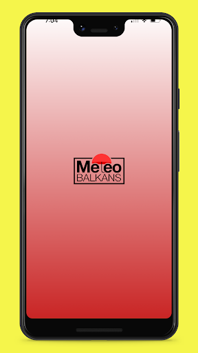Android application Meteo Balkans screenshort