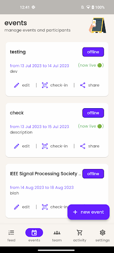 Android application ticketdude screenshort
