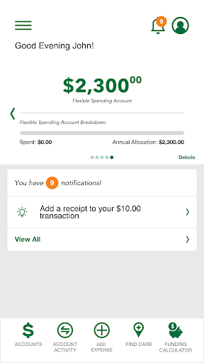 TRI-AD Benefits on the Go Screen 3