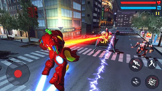 Iron Hero Game:Super City Hero