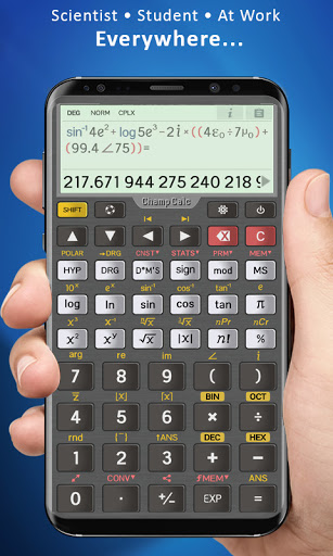 Champ Scientific Calculator Screenshot