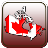 Map of Canada icon