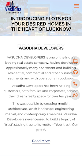 Android application Vasudha Developers screenshort