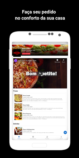 Android application Rock'n Pizza screenshort