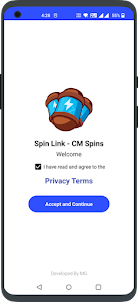Spin link - CM spins