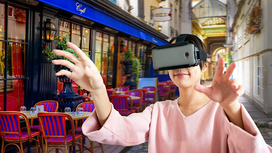 Virtual Real 3D on Phone Joke