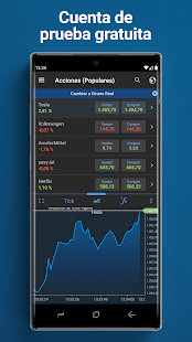 Plus500: Zrzut ekranu z Forex i Stock Trading online