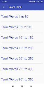Learn Tamil through English android2mod screenshots 3