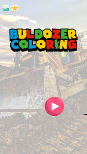 Bulldozer Coloring Book