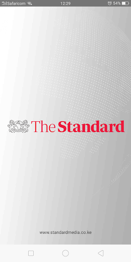 Android application The Standard - Kenya screenshort