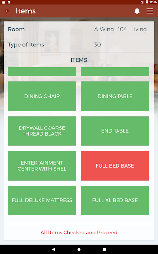 Dickson Furniture Inspection