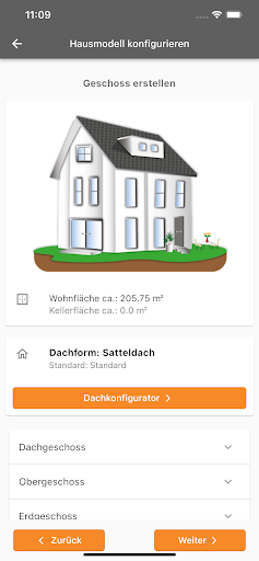 Baukosten Manager Screen 3