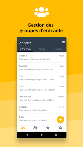 Android application PCEA - QA screenshort