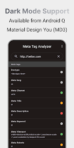 Metatag Analyzer MOD APK 0.2.1 (Paid Unlocked) 3
