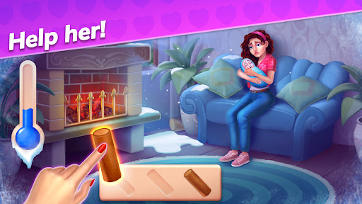 Emmas Mansion: Design & Match Screen 3