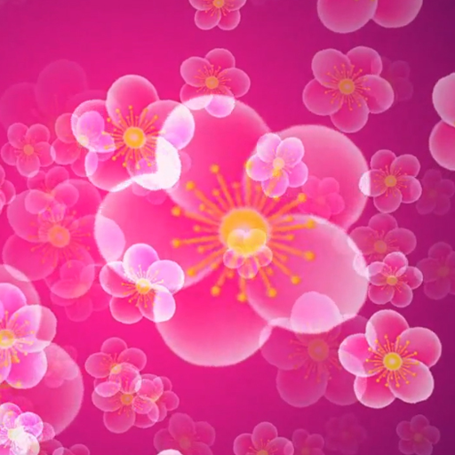 abstract flower wallpaper logo