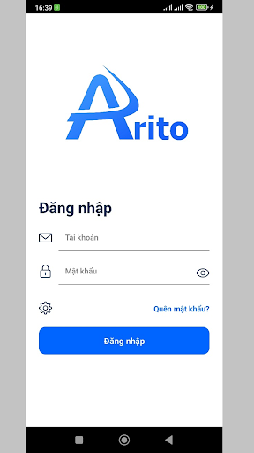 Android application Arito HRM screenshort