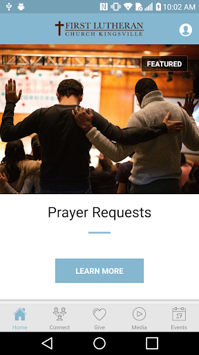 Android application First Lutheran Kingsville screenshort