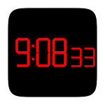 Cover Image of Descargar Segundos de reloj digital 1.1.0 APK