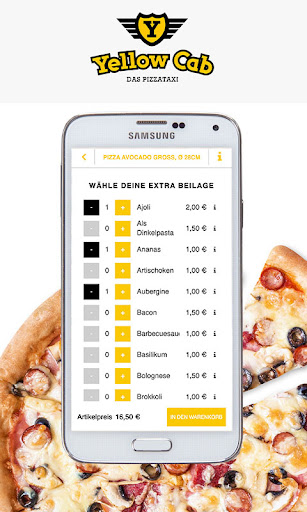 Yellow Cab Screen 3