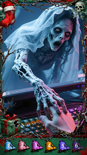 Dark Skeleton Color by number 17