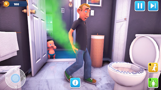 Hide and Go Seek: Hide Daddy Screen 2