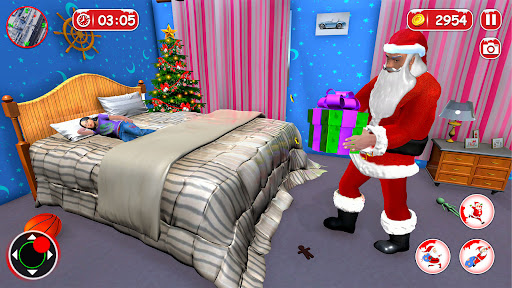 Santa Gift Christmas Games 3D