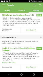 Merchandiser by Survey.com 4.55.1 APK screenshots 1