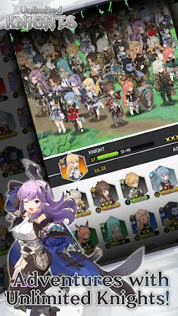 Game screenshot Unlimited Knights: Speedy RPG mod apk