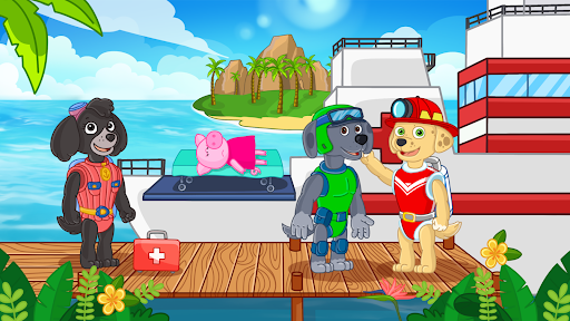 Android application Rescue patrol: Sea laboratory screenshort