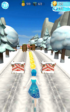Ice Princess ❄️ Frozen Mountain Runのおすすめ画像3
