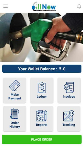 Android application FillNow screenshort