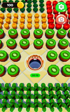 Hole and Fill Food Hoarding - Screenshot 1