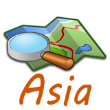 Asia Map icon