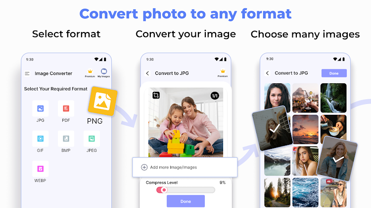 Image Converter - PDF/JPG/PNG - 3.1.3 - (Android)