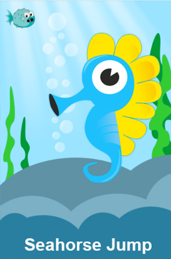 Android application Seahorse Jump screenshort
