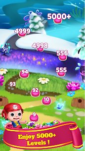 Bubble Shooter MOD APK- Flower Games (Unlimited Lives) Download 3