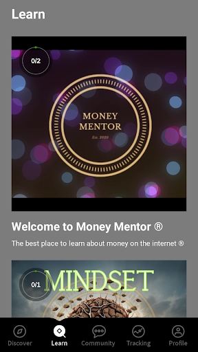 Money Mentor ® Screen 2