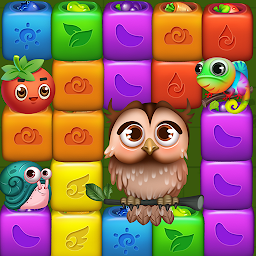 Fruit Funny Blocks: farm cubes Mod Apk