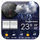 Live weather and temperature app icon