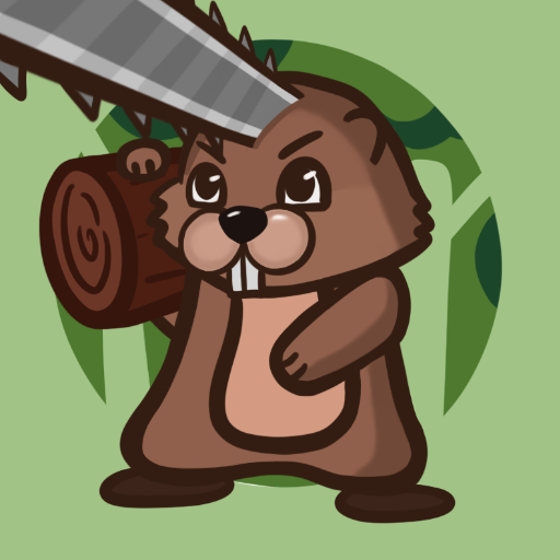 Beaver with Axe: Idle Clicker
