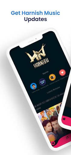 Android application Harnish Music screenshort