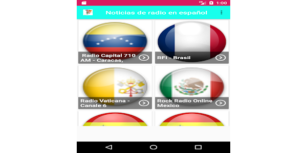 Noticias de radio en español - Apps on Google Play